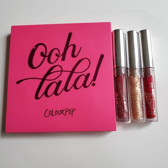 Colourpop Other - Colourpop Ooh Lala! Palette lipstick bundle
